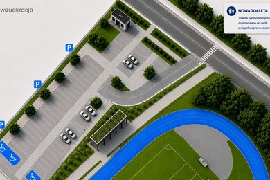 Powstaną parkingi Park&Ride i toaleta