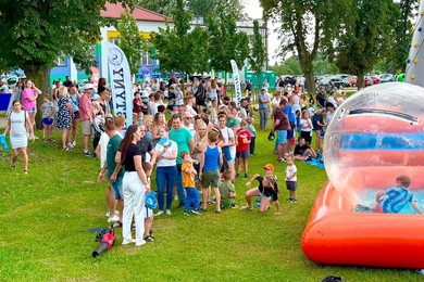 Rodzinny relaks i dobra zabawa. Łazienki tętniły życiem
